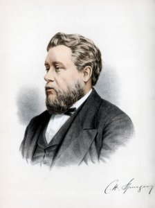 Charles Haddon Spurgeon, brytyjski kaznodzieja baptystów, ok. 1890 r.