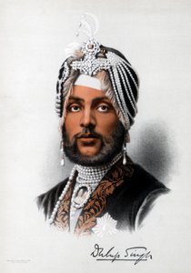 Duleep Singh, władca Sikhów, ok. 1890 r. autorstwa Petter and Galpin Cassell