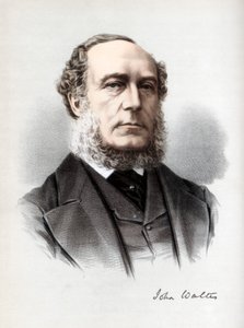 John Walter, brytyjski umiarkowany polityk liberalny, ok. 1890. autorstwa Petter and Galpin Cassell