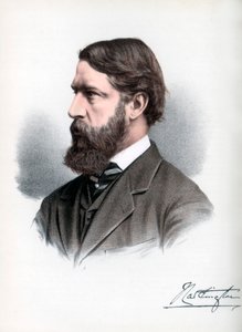 Spencer Compton Cavendish, markiz Hartington, brytyjski liberalny mąż stanu, c1890. autorstwa Petter and Galpin Cassell