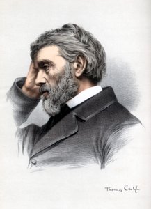 Thomas Carlyle, szkocki eseista, satyryk i historyk, c1890.