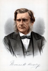 Thomas Henry Huxley, angielski biolog, c1890. autorstwa Petter and Galpin Cassell