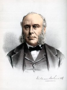 William Henry Smith, polityk brytyjski, ok. 1890 r. autorstwa Petter and Galpin Cassell