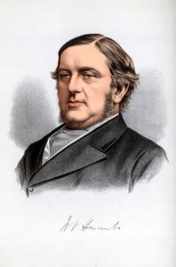 William Vernon Harcourt, brytyjski liberalny mąż stanu, c1890. autorstwa Petter and Galpin Cassell