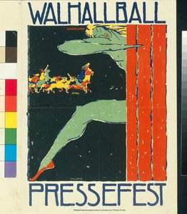 Valhallball press festival polonês autorstwa Pfeil & Pilartz Mendelsohn
