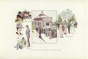 Wędrówki artysty, w Monte Carlo