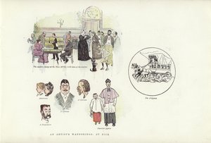 Wędrówki artysty w Nicei autorstwa Phil May