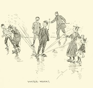 Ilustracja do Phila Maysa Gutter-Snipes autorstwa Phil May