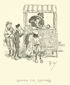 Ilustracja do Phila Maysa Gutter-Snipes autorstwa Phil May