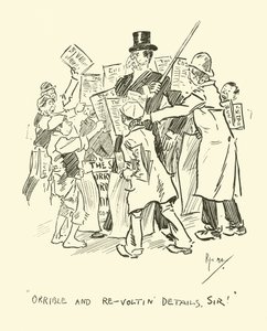 Ilustracja do Phila Maysa Gutter-Snipes autorstwa Phil May