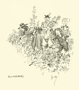 Ilustracja do Phila Maysa Gutter-Snipes autorstwa Phil May