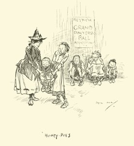 Ilustracja do Phila Maysa Gutter-Snipes autorstwa Phil May
