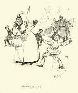 Ilustracja do Phila Maysa Gutter-Snipes autorstwa Phil May