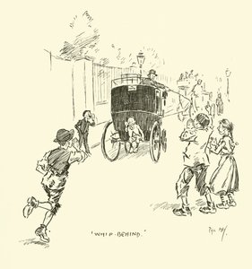 Ilustracja do Phila Maysa Gutter-Snipes autorstwa Phil May