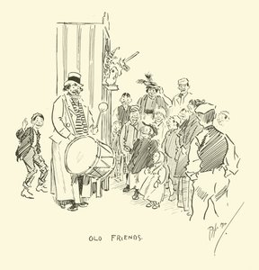Ilustracja do Phila Maysa Gutter-Snipes autorstwa Phil May