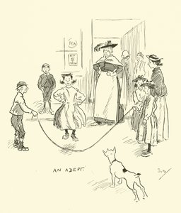 Ilustracja do Phila Maysa Gutter-Snipes autorstwa Phil May