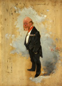 Melton Prior (olej na płycie) autorstwa Phil May