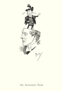 Pan Beerbohm Drzewo (lito) autorstwa Phil May