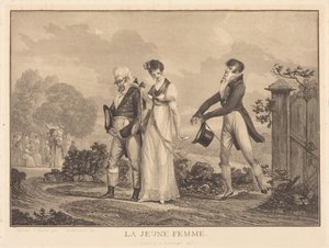 Młoda kobieta autorstwa Philibert-Louis Debucourt
