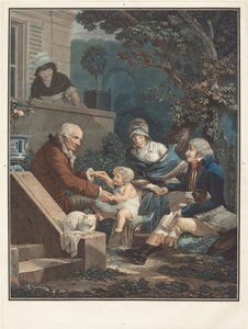 Ojcowskie przyjemności autorstwa Philibert-Louis Debucourt