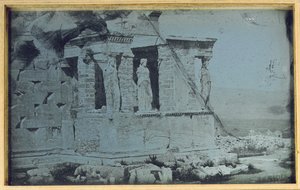 Erechtejon, Akropol, Ateny, 1842