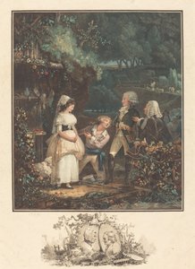 Annette i Lubin autorstwa Philibert Louis Debucourt