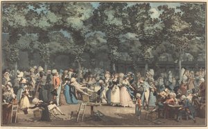 Promenada Publiczna autorstwa Philibert Louis Debucourt