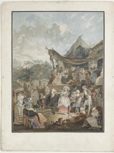 Menuet Panny Młodej, 1786 autorstwa Philibert Louis Debucourt