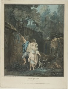 Wspinaczka autorstwa Philibert Louis Debucourt