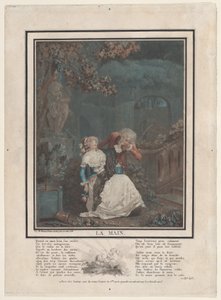 Ręka, 1788. autorstwa Philibert Louis Debucourt