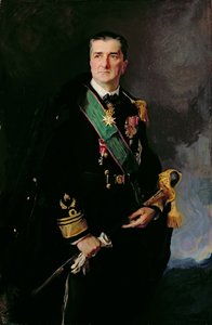 Miklos Horthy de Nagbanya (olej na płótnie)