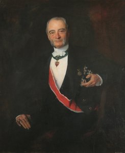 Portret Bohuslava, hrabiego Chotka z Chotkowa i Wognina 1829-1896, ok. 1930 r. 1870. autorstwa Philip de László