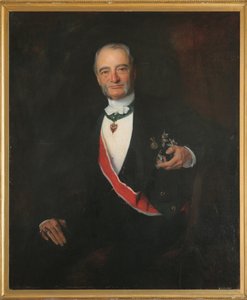 Portret Bohuslava, hrabiego Chotka z Chotkowa i Wognina 1829-1896, ok. 1930 r. 1870.