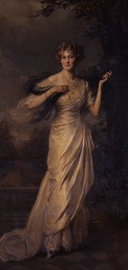 Portret Heleny, żony 8. księcia Northumberland autorstwa Philip Alexius de Laszlo