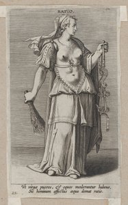 Ratio, z Prosopographia, ca. 1585-90., ca. 1585-90. autorstwa Philip Galle