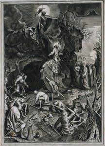 Zmartwychwstanie Chrystusa autorstwa Philip Galle