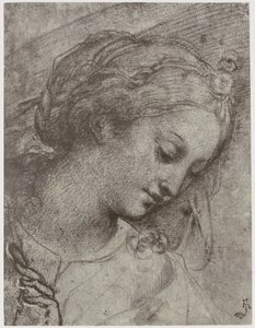Carlo Dolci, Głowa Dziewicy autorstwa Philip Henry Delamotte