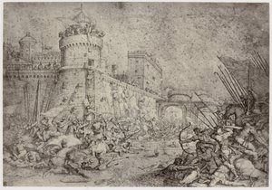 Tempesta [?], Szturm Jerozolimy autorstwa Philip Henry Delamotte