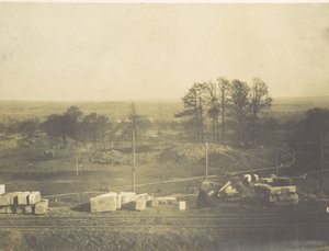 [Teren w kierunku Penge], 1854. autorstwa Philip Henry Delamotte