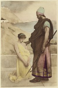 Więzień Włóczni i Strzał autorstwa Philip Hermogenes Calderon