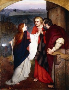 Maria Magdalena przekazująca uczniom wiadomość o Zmartwychwstaniu, 1860