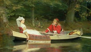 Z rzeką, 1869