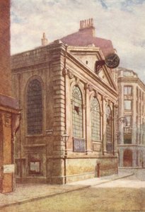Kościół św. Michała, Wood Street, 1896 autorstwa Philip Norman