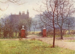 Ogród z Scarsdale House, Kensington, 1892 autorstwa Philip Norman