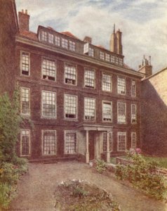 Nr 10 Nevills Court, Fetter Lane, 1891 autorstwa Philip Norman