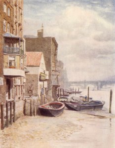 Stare budynki z molo St Pauls, 1894