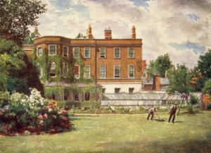 York House and Garden, Church Street, Kensington, 1899 autorstwa Philip Norman