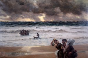 „Cardigan Bay”, Walia, c1858-c1902 autorstwa Philip Richard Morris