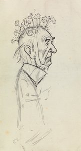 Karykaturalny portret Gladstone autorstwa Philip William May
