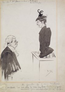 Świadek (Pani Chant) autorstwa Philip William May